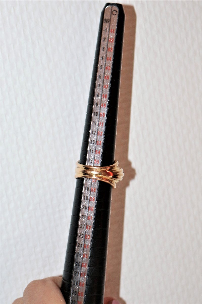 Bague Rétro Trilogie de diamants