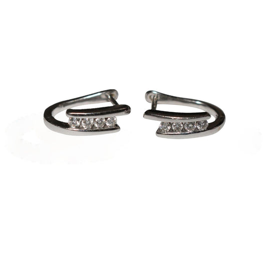 Boucles d'oreilles diamants