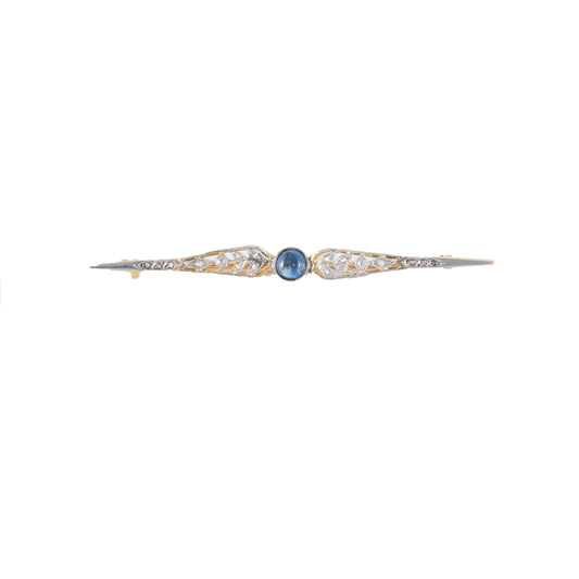 Broche-barrette 1900 Art Nouveau