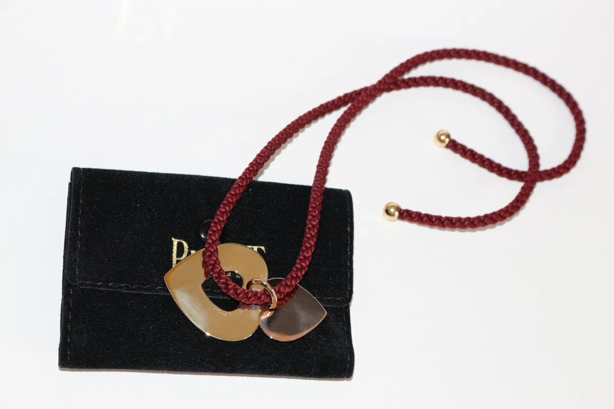 Collier Pendentif Double Coeur Piaget