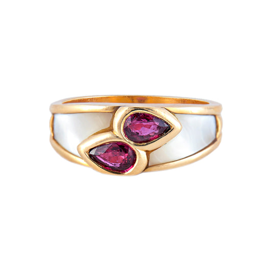 Bague Mauboussin Nadia nacre et rubis