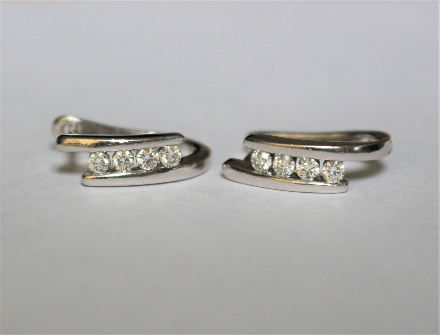 Boucles d'oreilles diamants