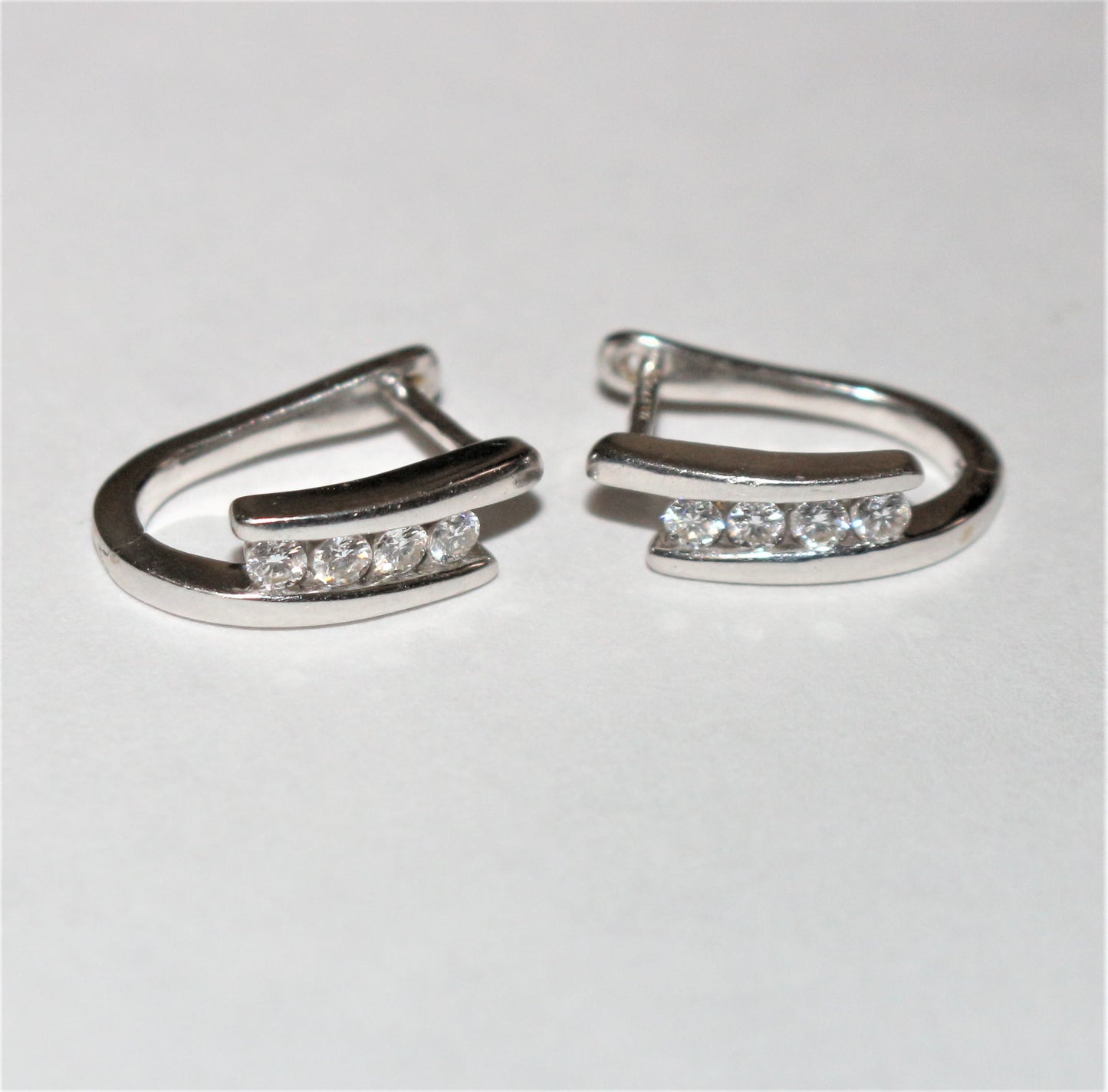 Boucles d'oreilles diamants