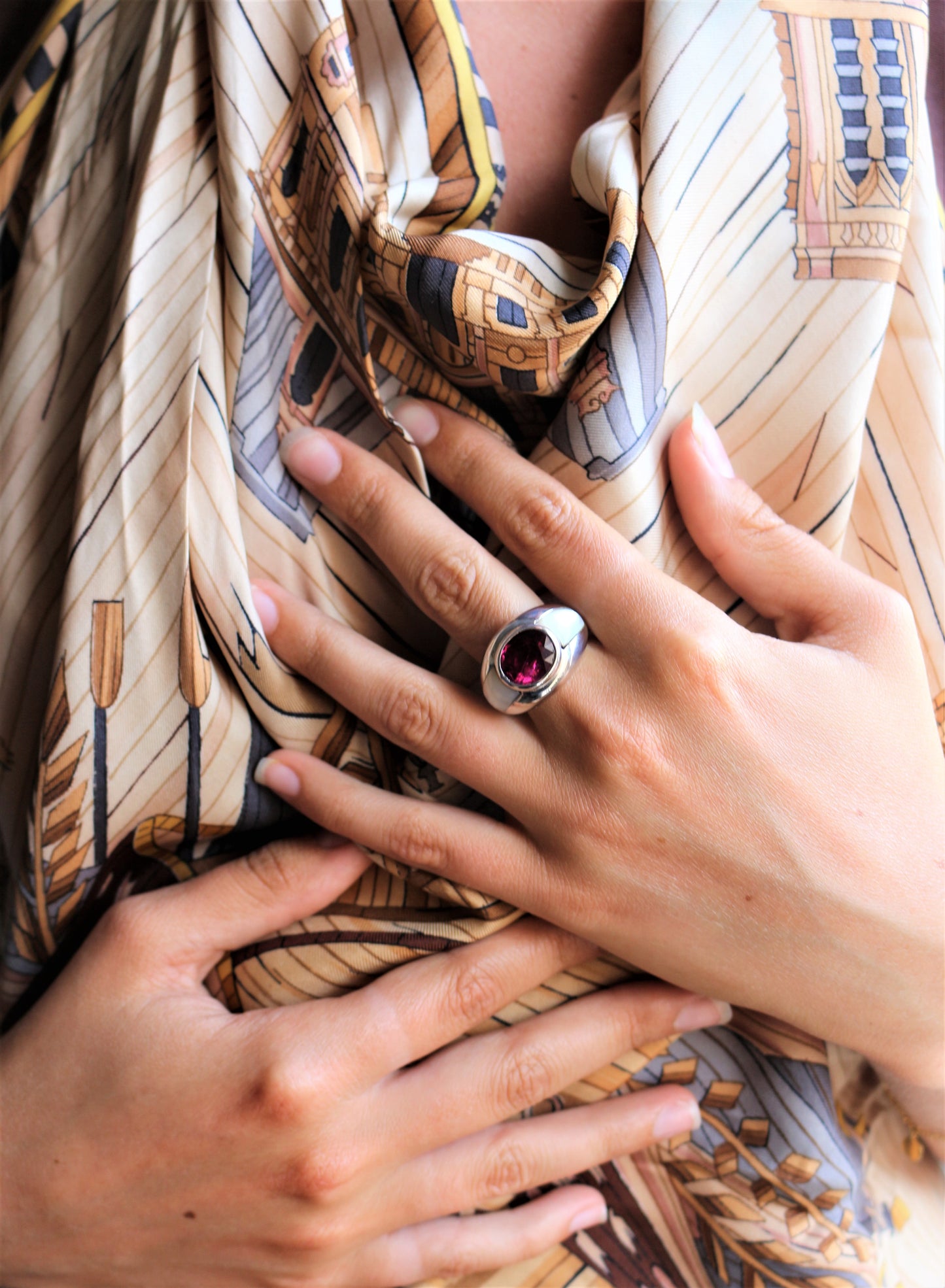 Bague MAUBOUSSIN Nadia rubellite