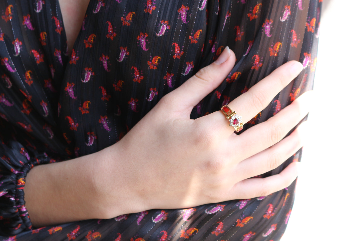 Korloff Bague Rubis