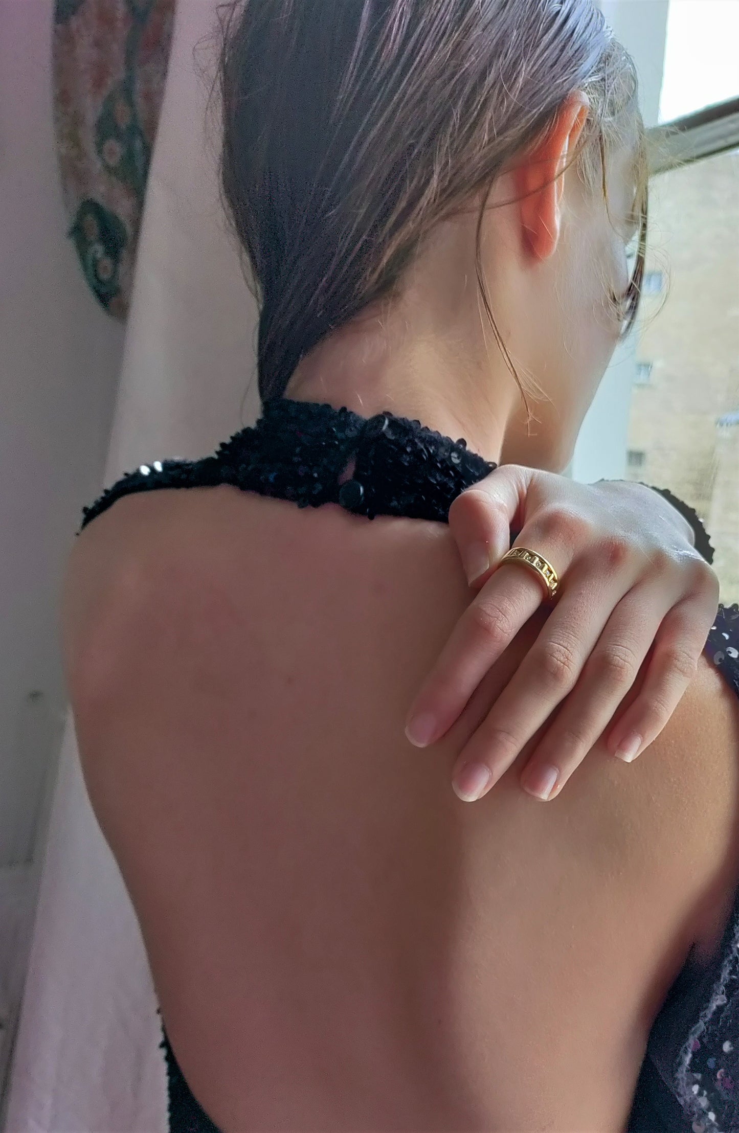 Alliance bandeau diamants Poiray