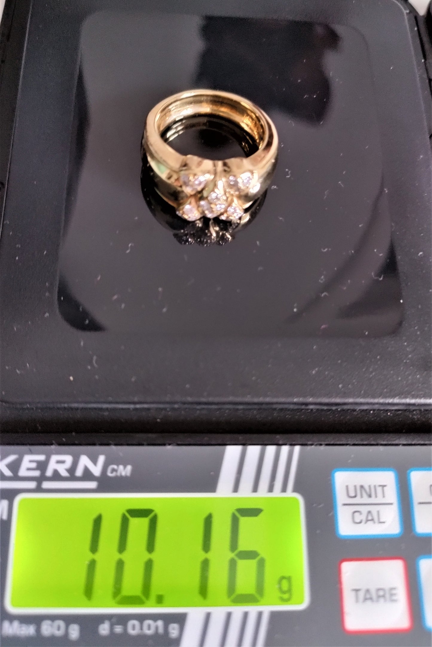 Mauboussin Bague Arlequin Or Et Diamants Vintage