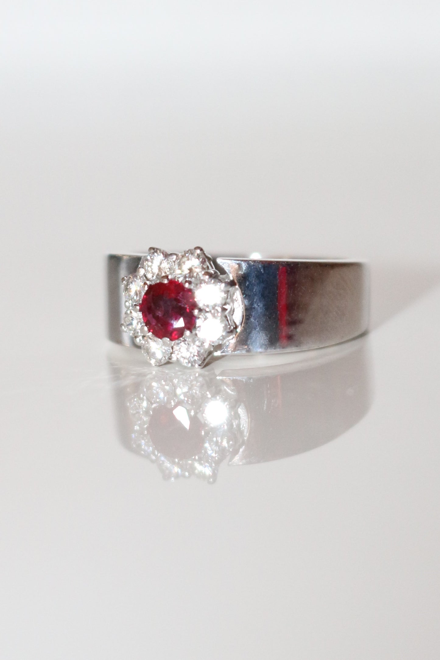 Bucherer Carl Bague Marguerite Rubis