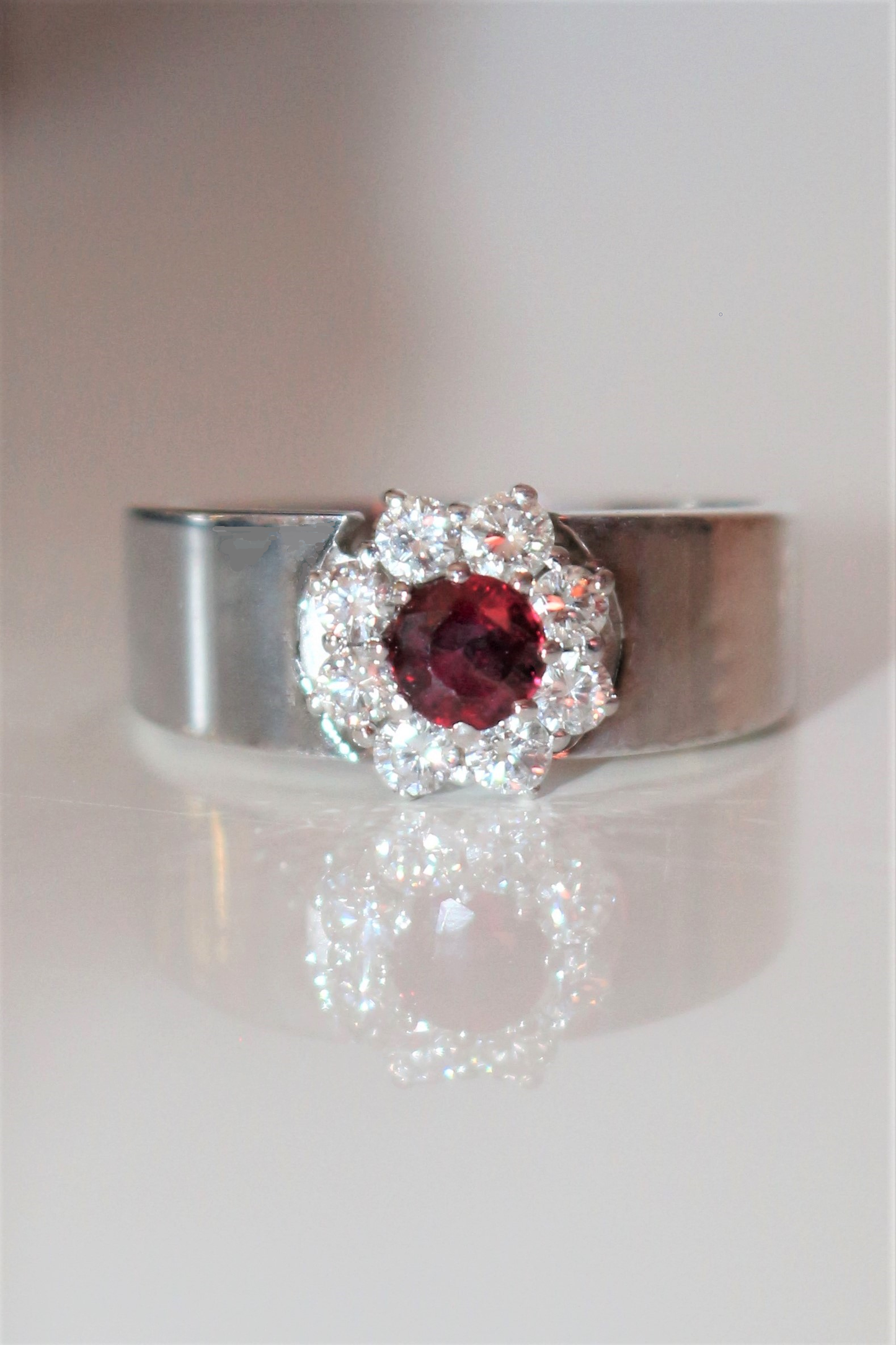 Bucherer Carl Bague Marguerite Rubis