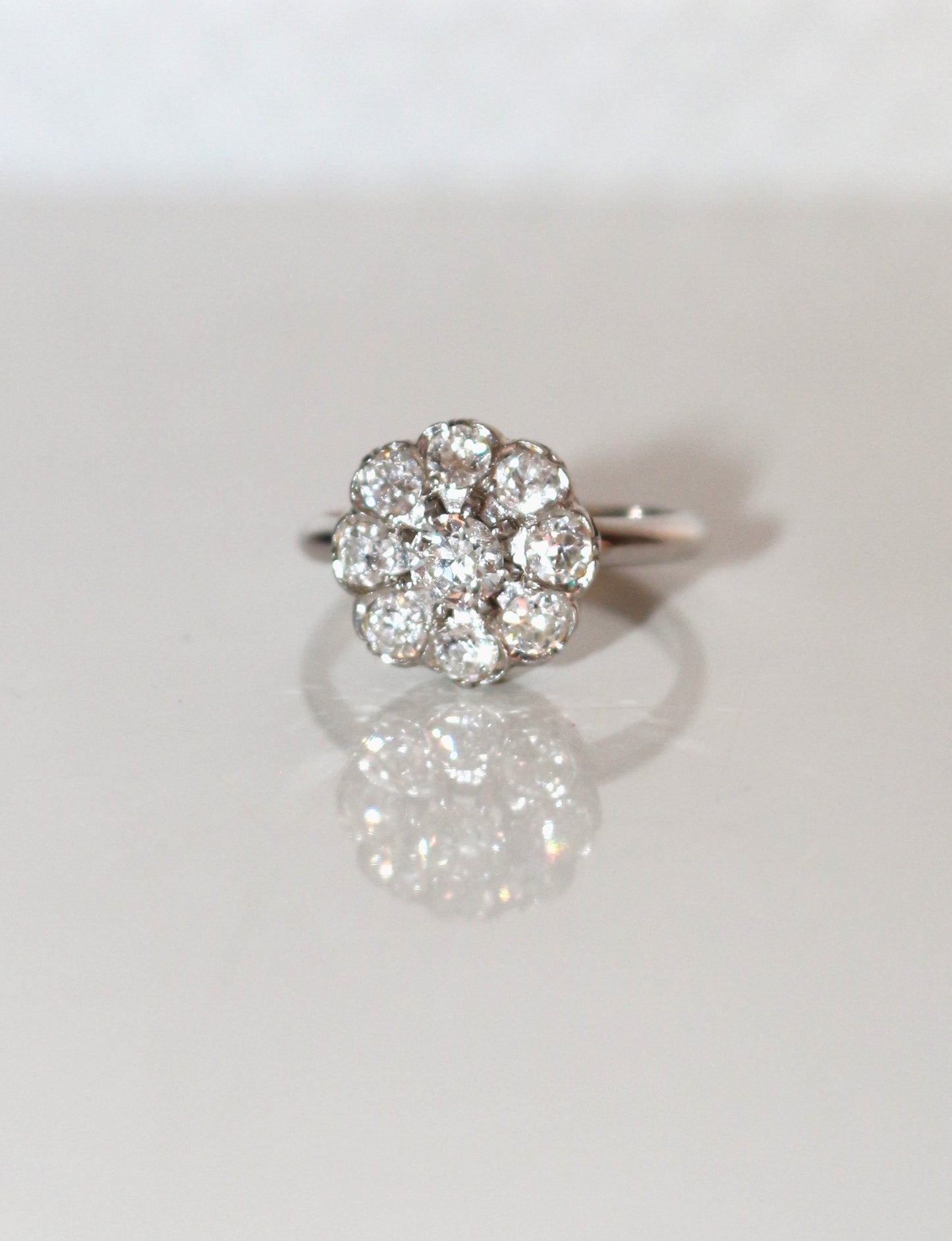 Bague Marguerite Diamants 1930