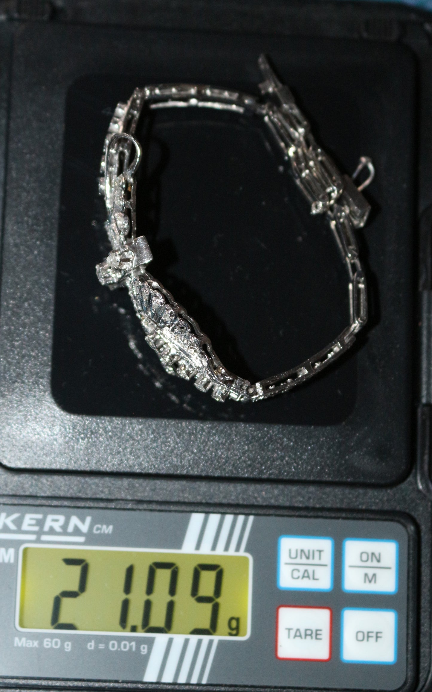 Bracelet Noeud en Or Blanc Et Diamants