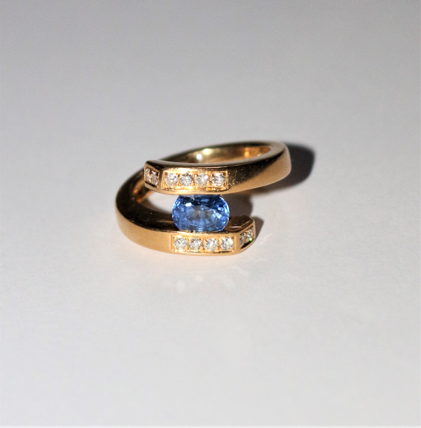 Bague Saphir Du Sri Lanka Ceylan