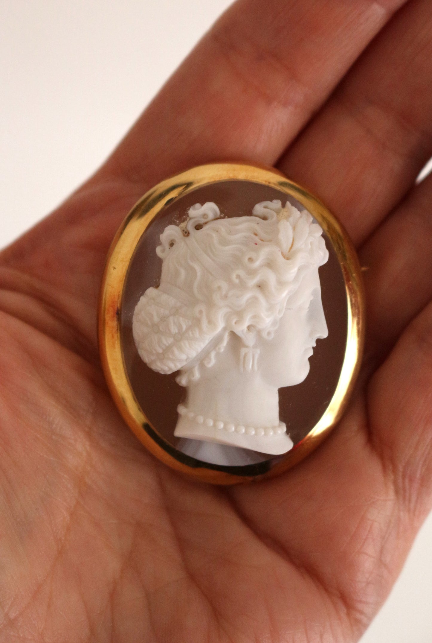 Camée sur Agate Napoléon III
