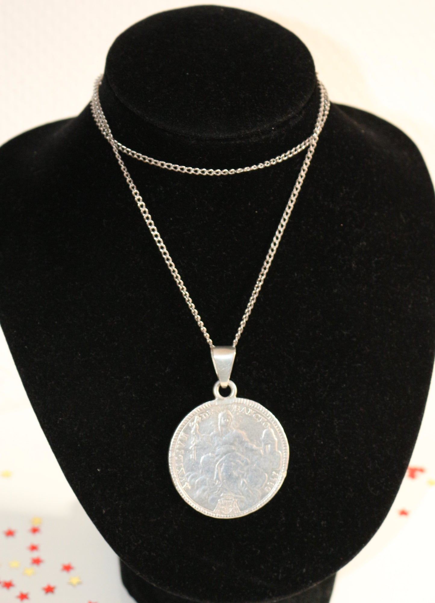 Collier En Argent 1 Scudo Pie VI 1780