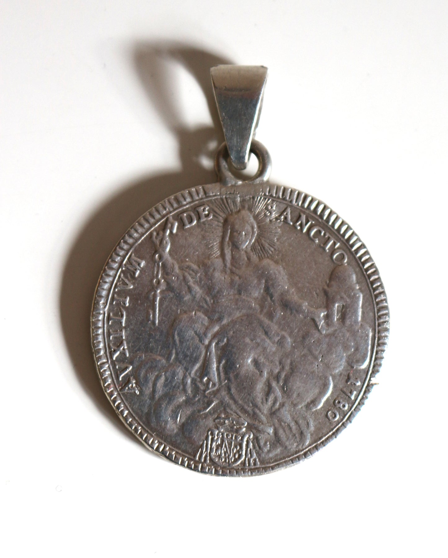 Collier En Argent 1 Scudo Pie VI 1780