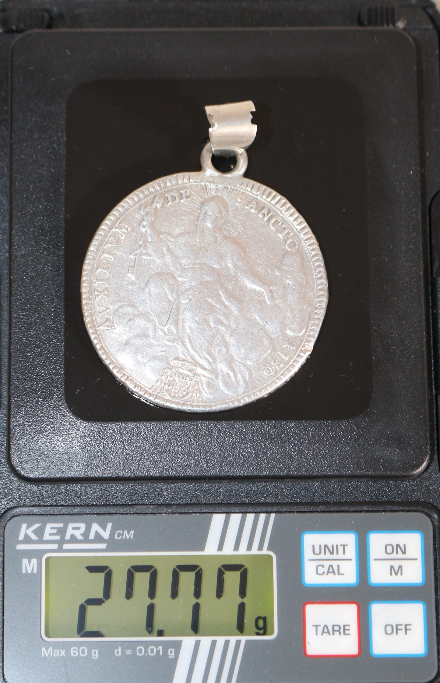 Collier En Argent 1 Scudo Pie VI 1780