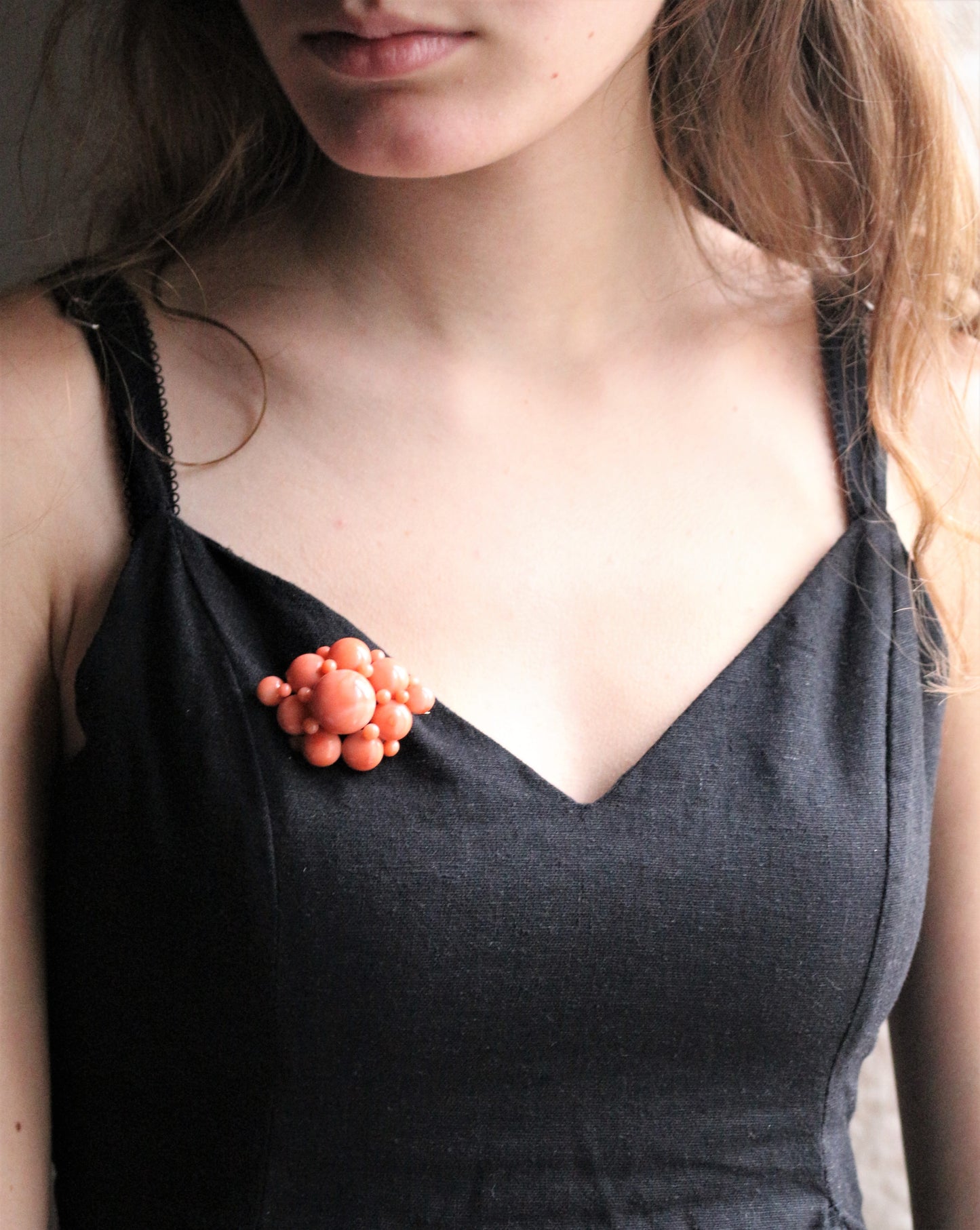 Broche Corail Napoléon III
