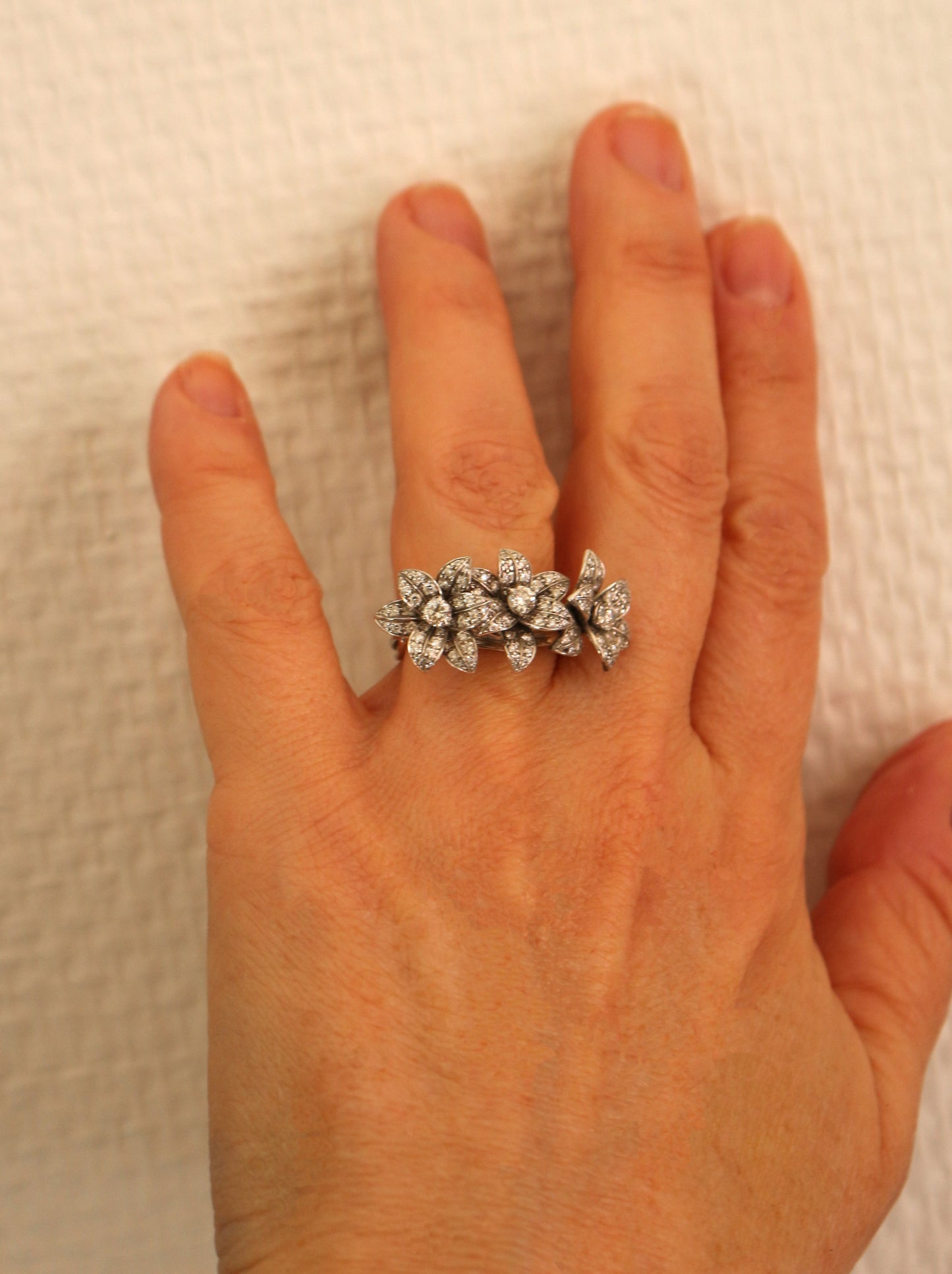 Mellerio - Bague Bouquet De Fleurs Collection Médicis