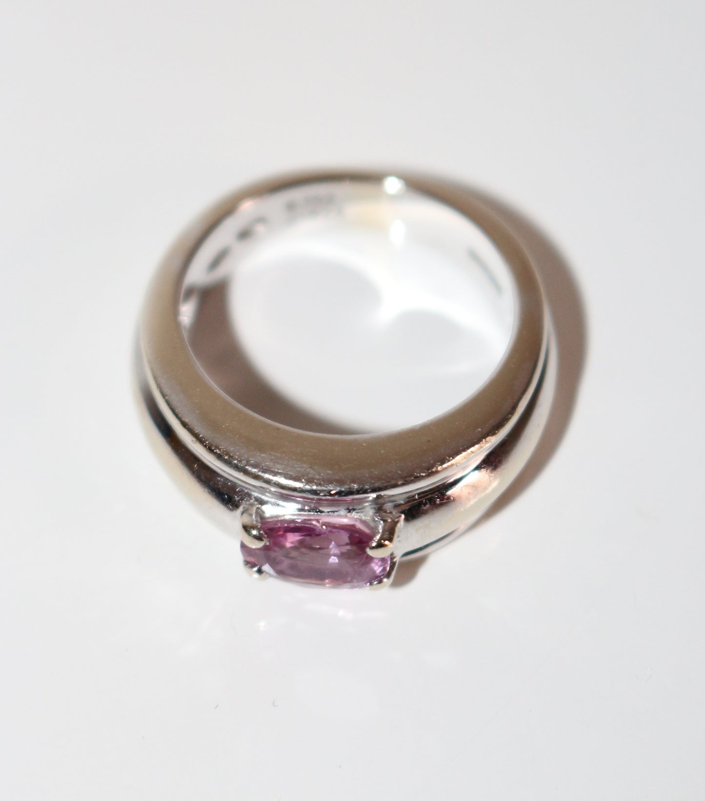 Boucheron Bague Axelle Saphir Rose