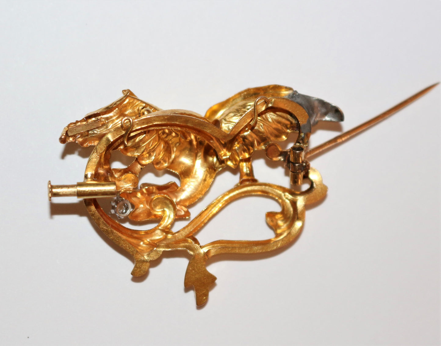 Broche Chimère Art Nouveau