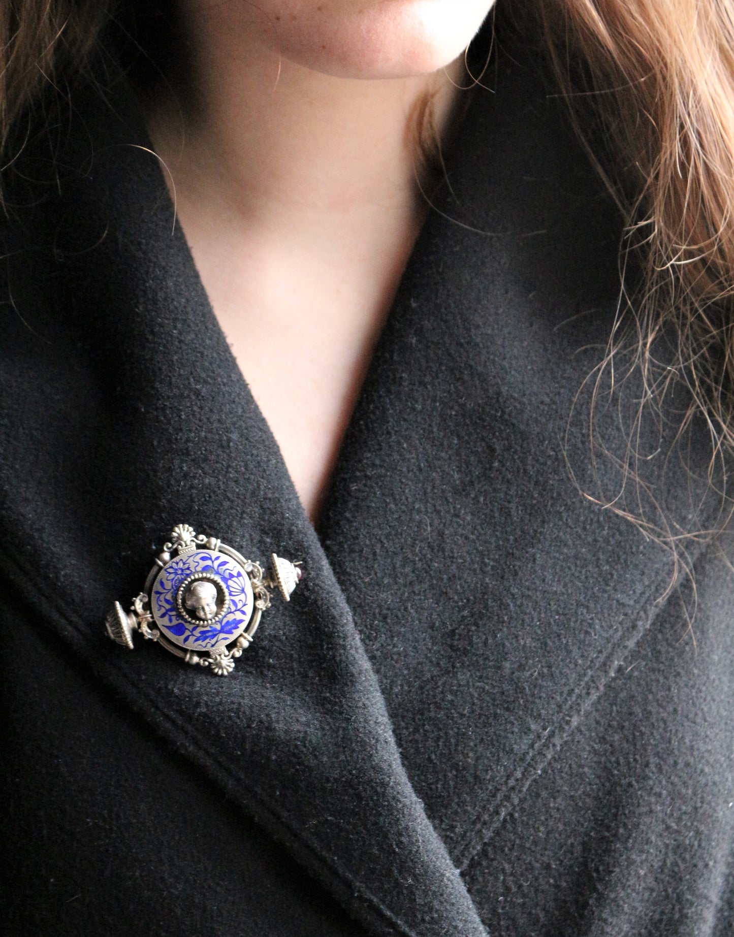 Broche néo-Renaissance XIXe