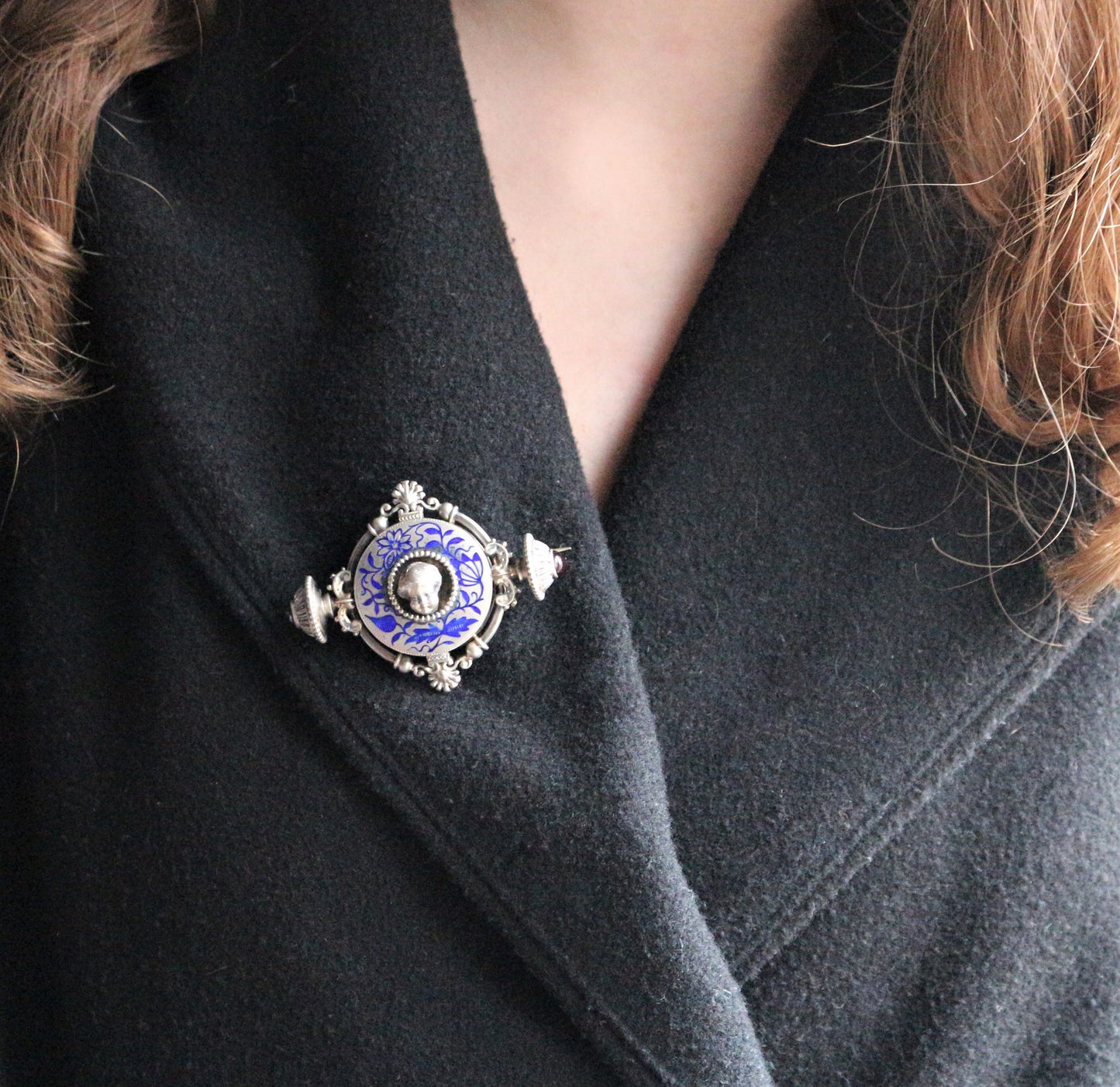 Broche néo-Renaissance XIXe