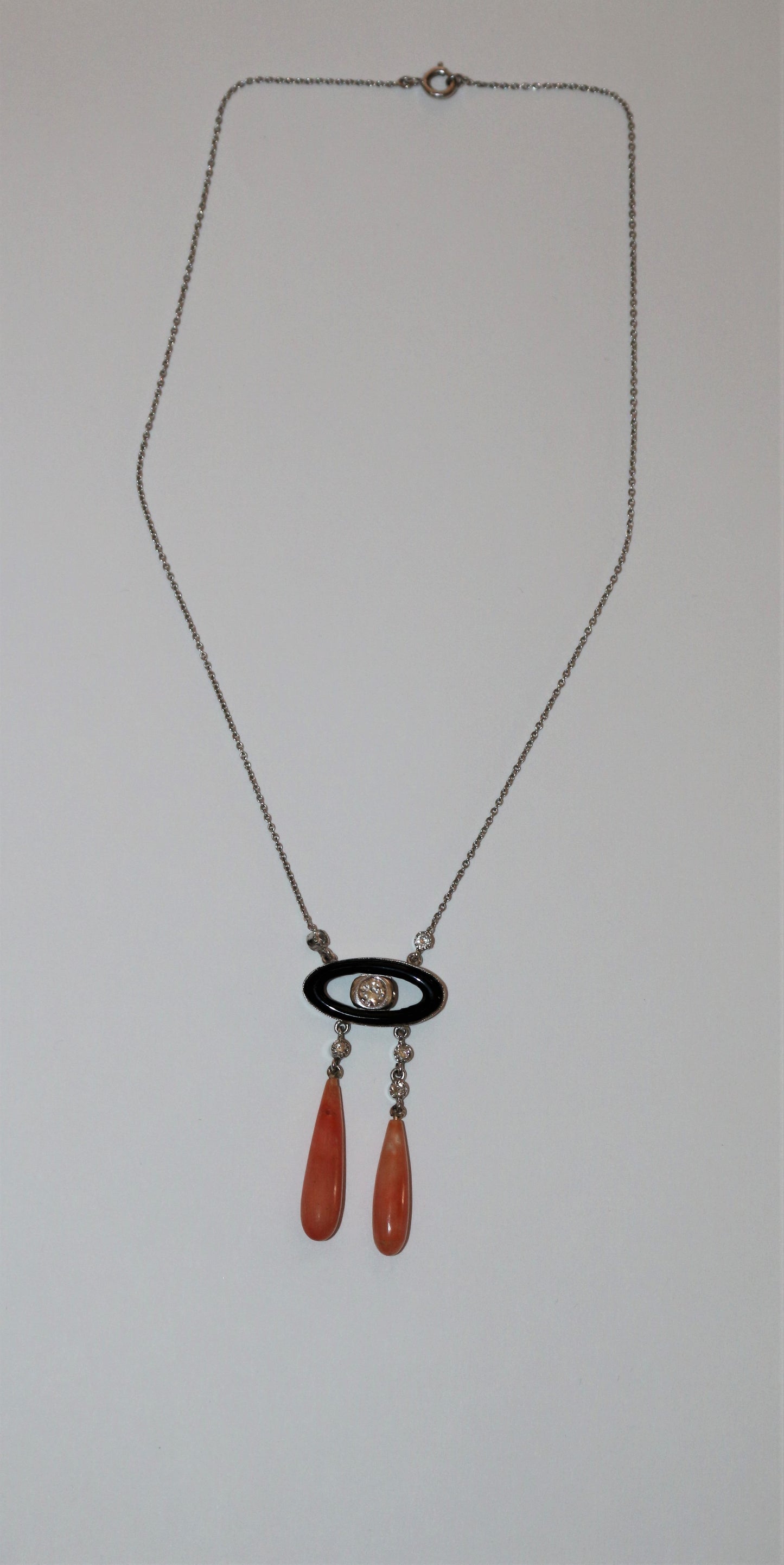 Collier Négligé de style Art Déco