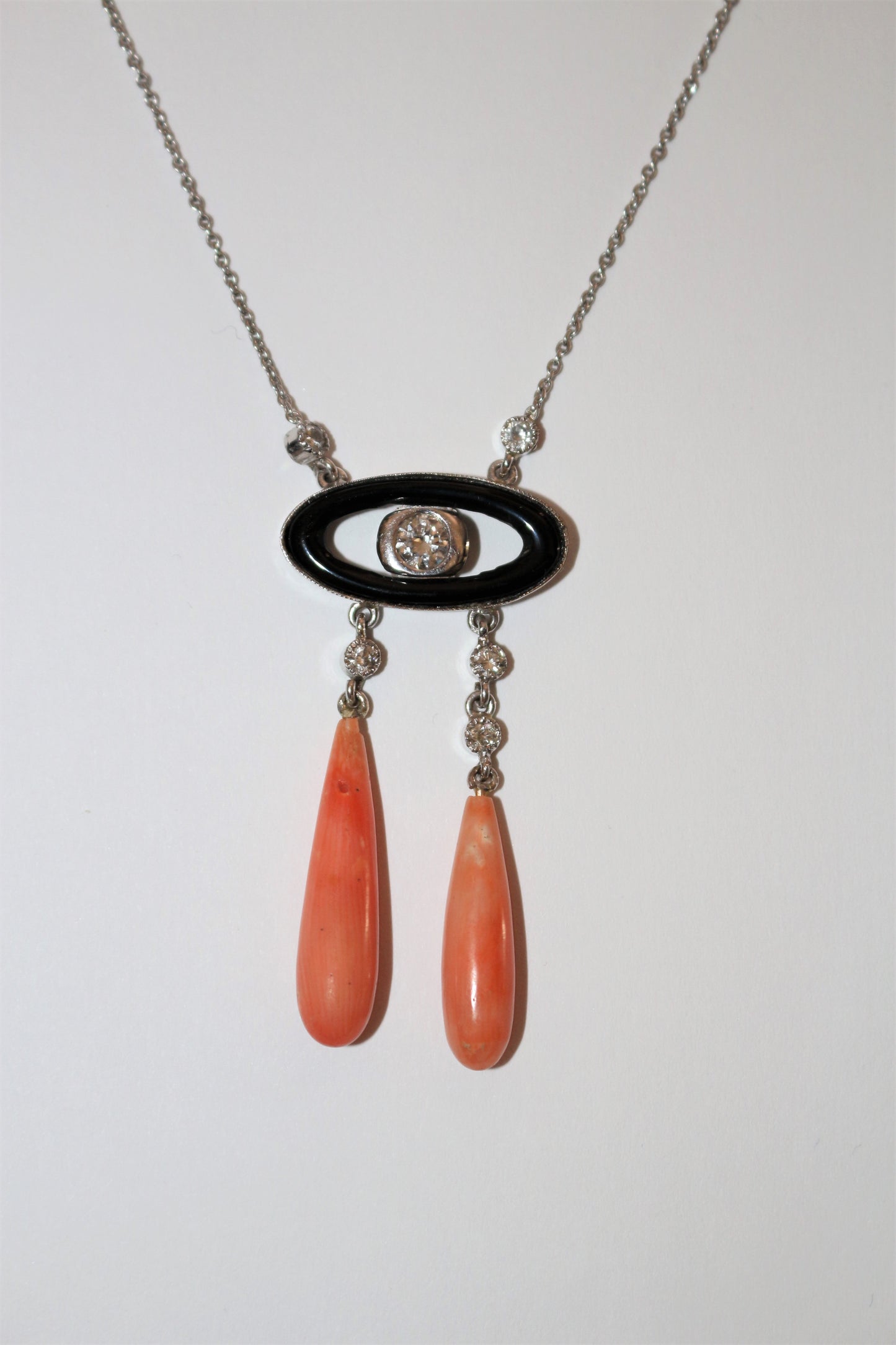 Collier Négligé de style Art Déco