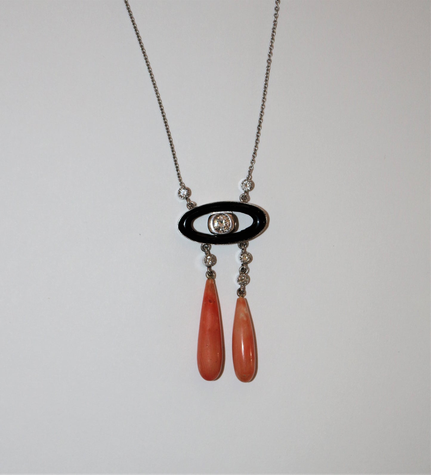 Collier Négligé de style Art Déco