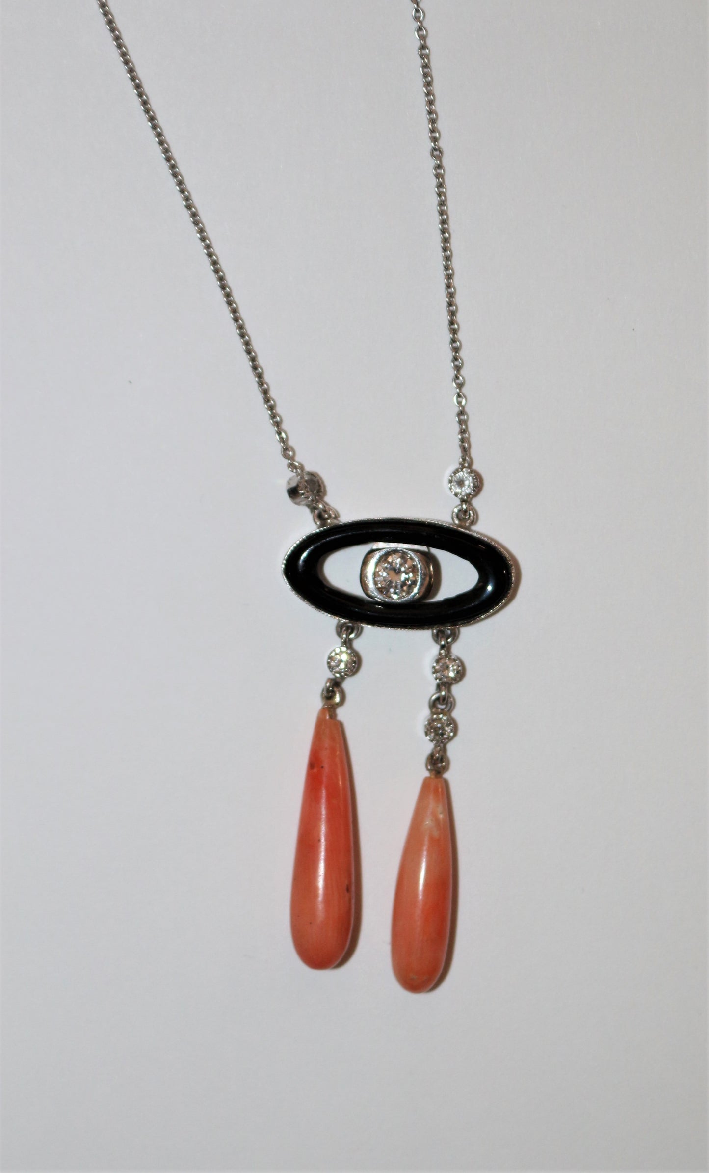 Collier Négligé de style Art Déco