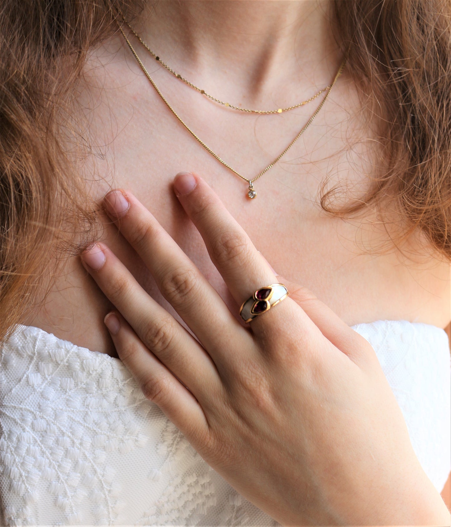 Bague Mauboussin Nadia nacre et rubis