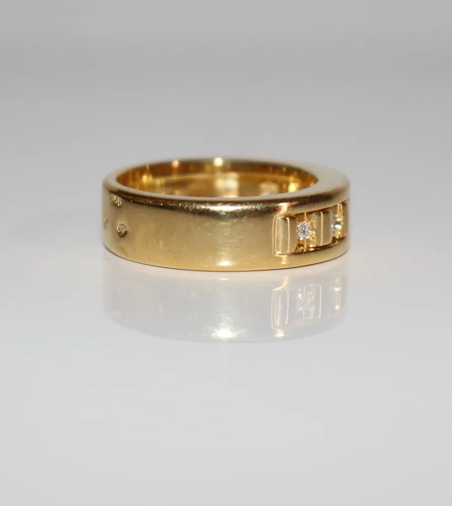 Alliance bandeau diamants Poiray