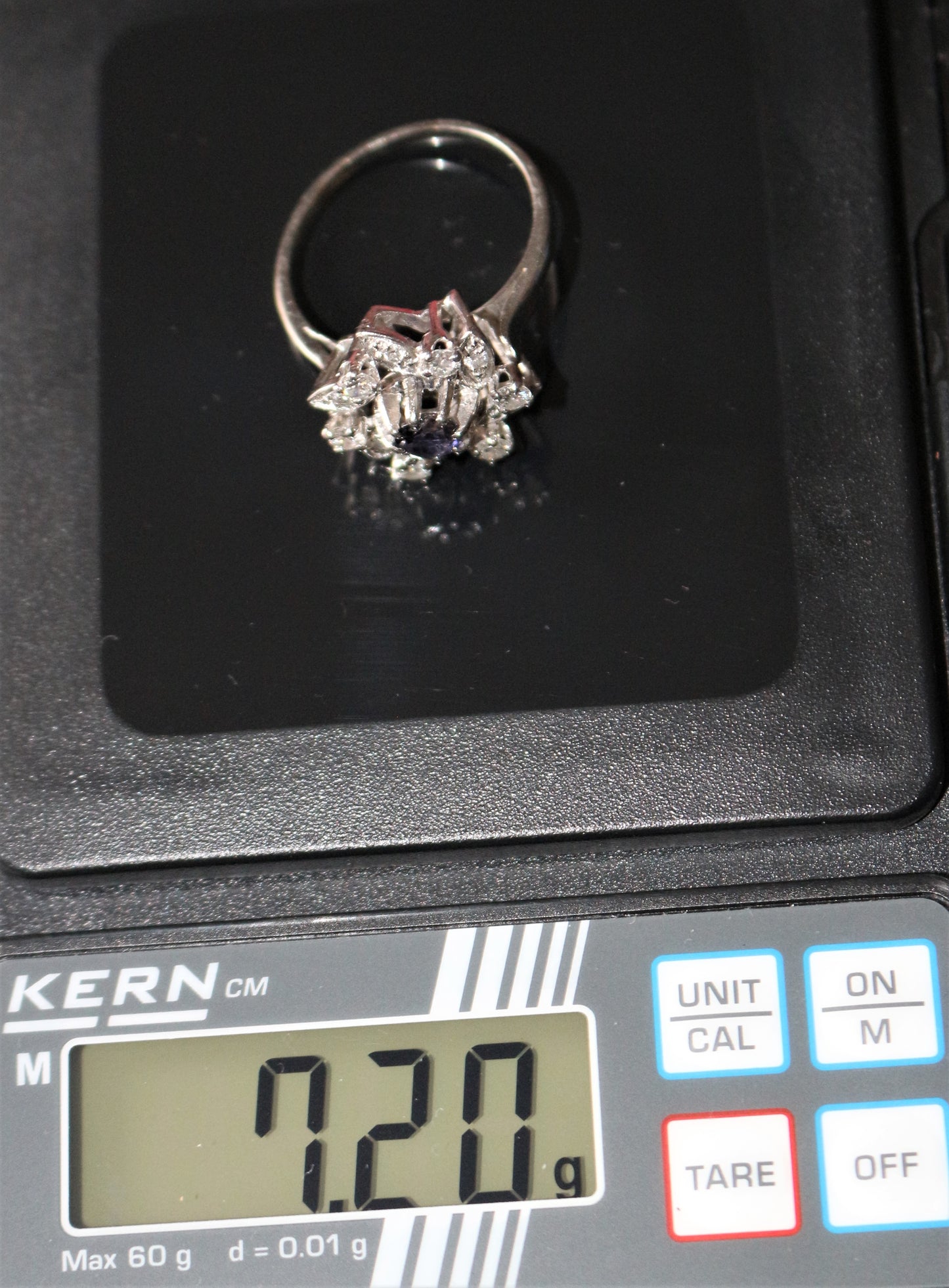 Bague Fleur Tourbillon Diamants