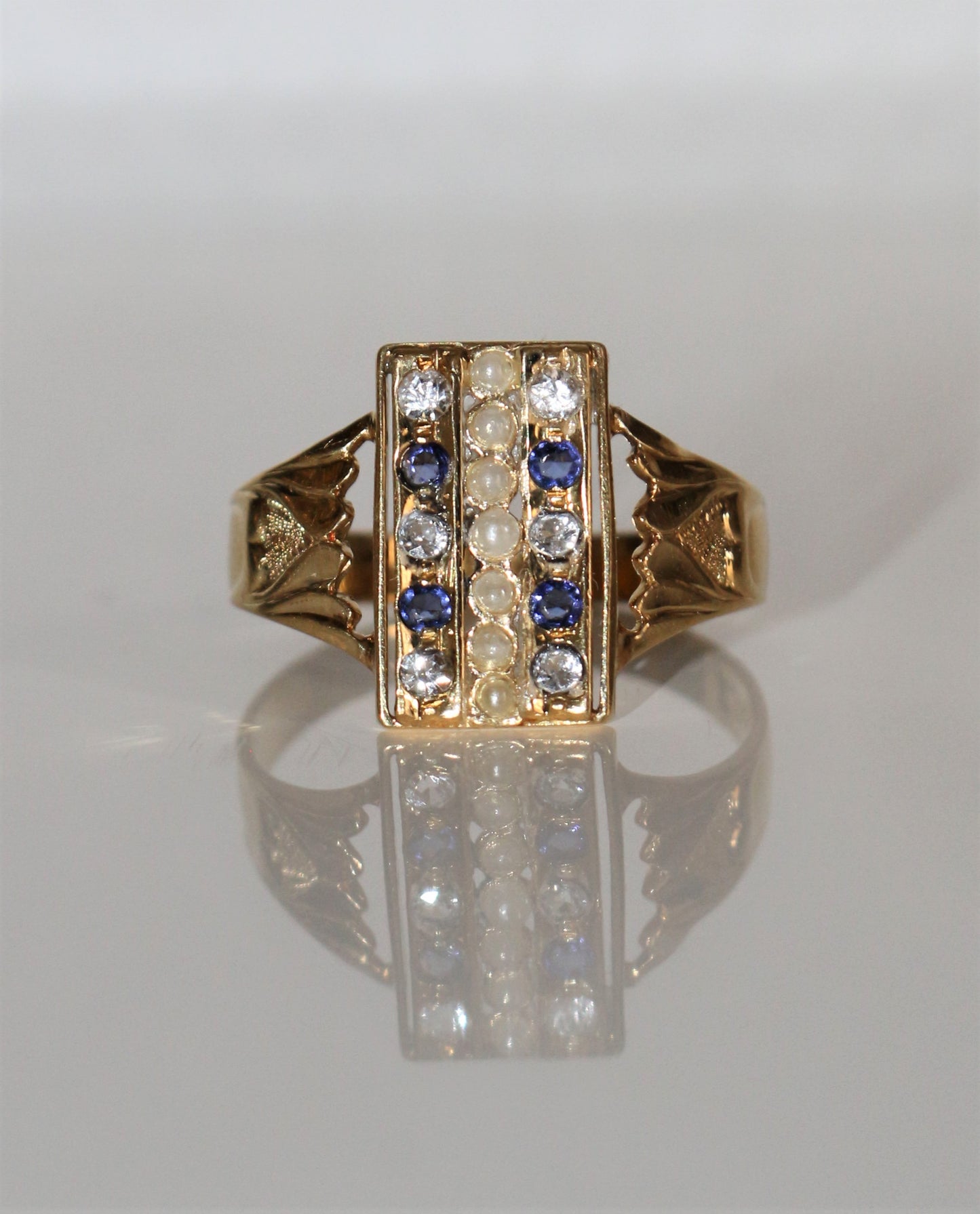 Bague Chevalière ancienne unisexe