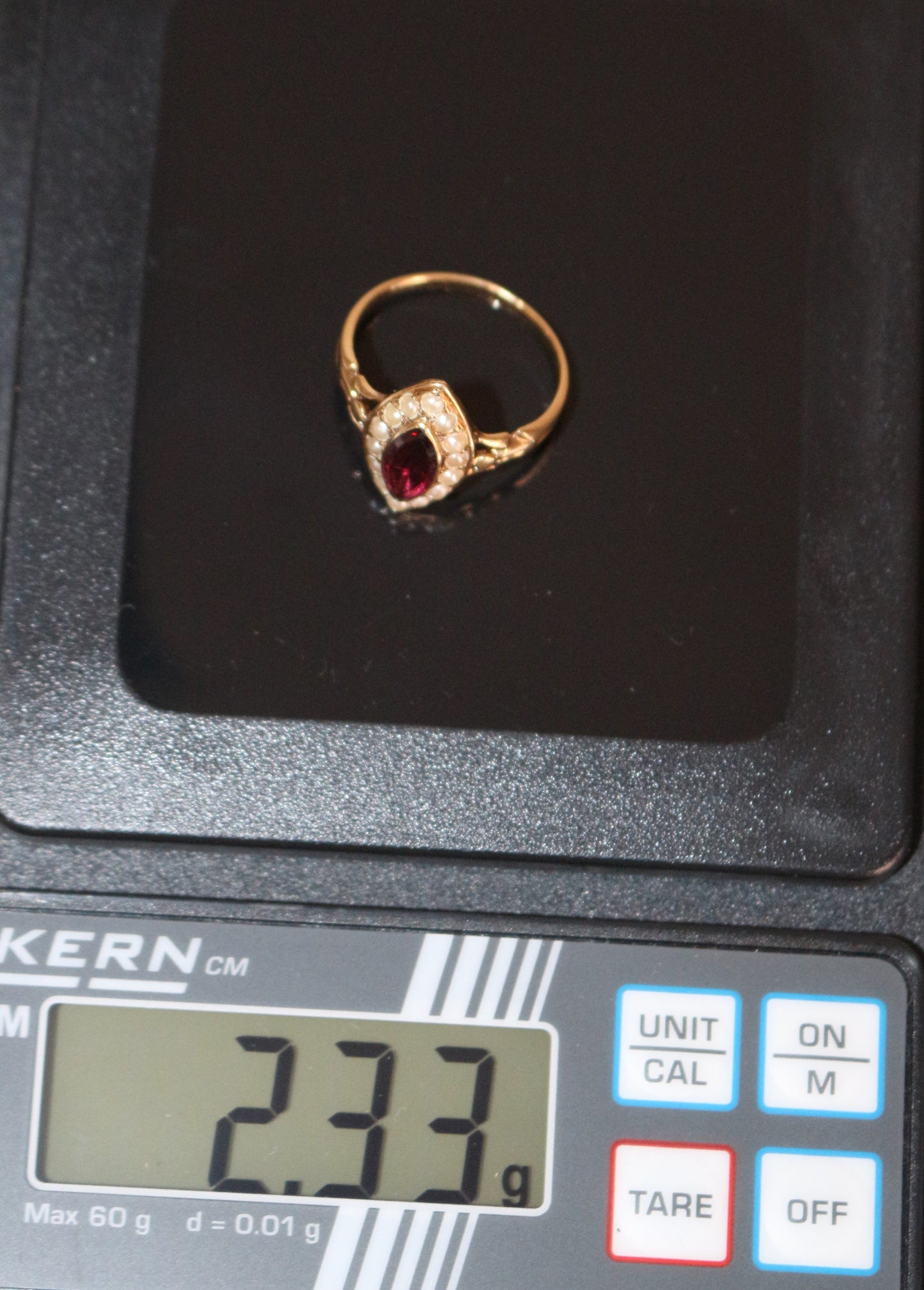 Bague marquise Napoléon III