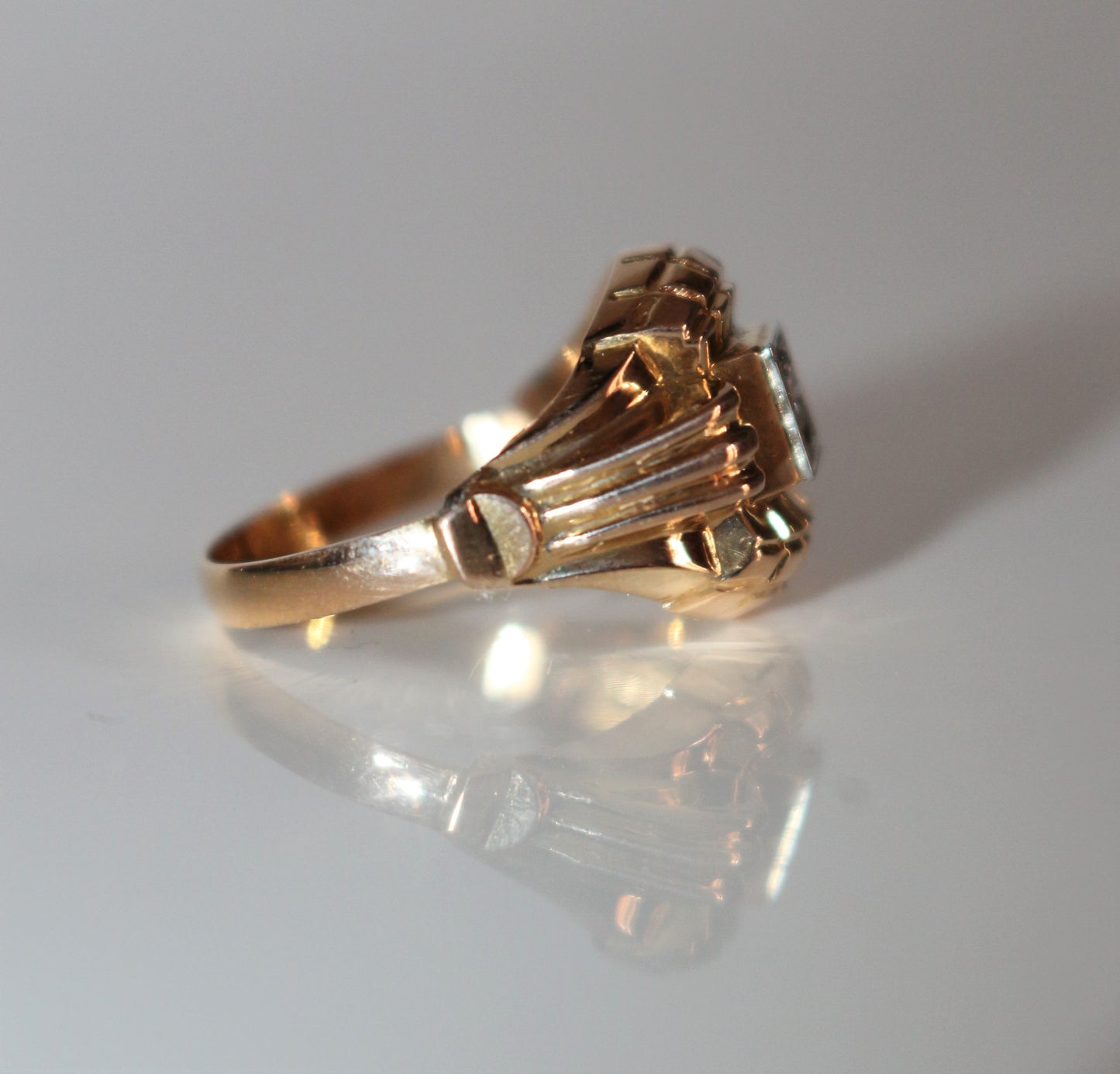 Bague Rétro ajourée