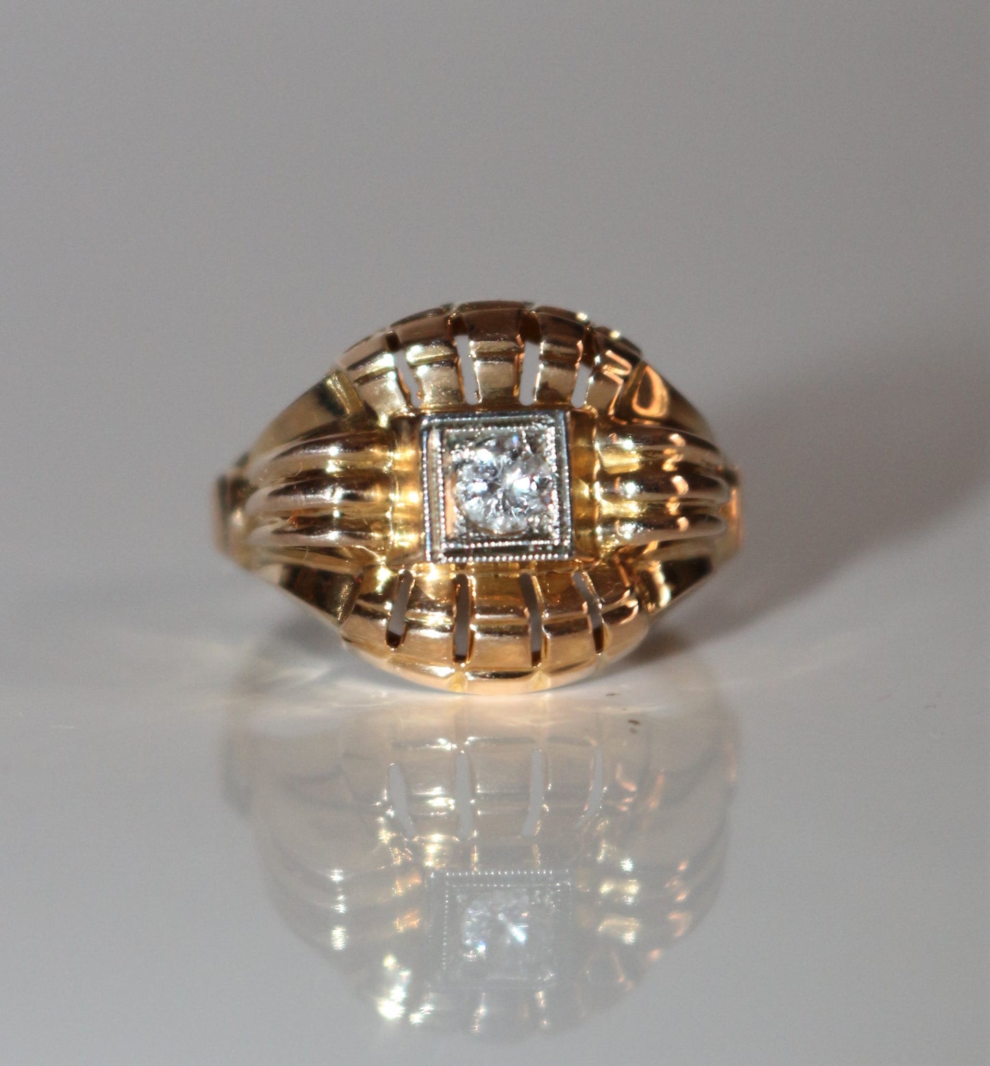 Bague Rétro ajourée
