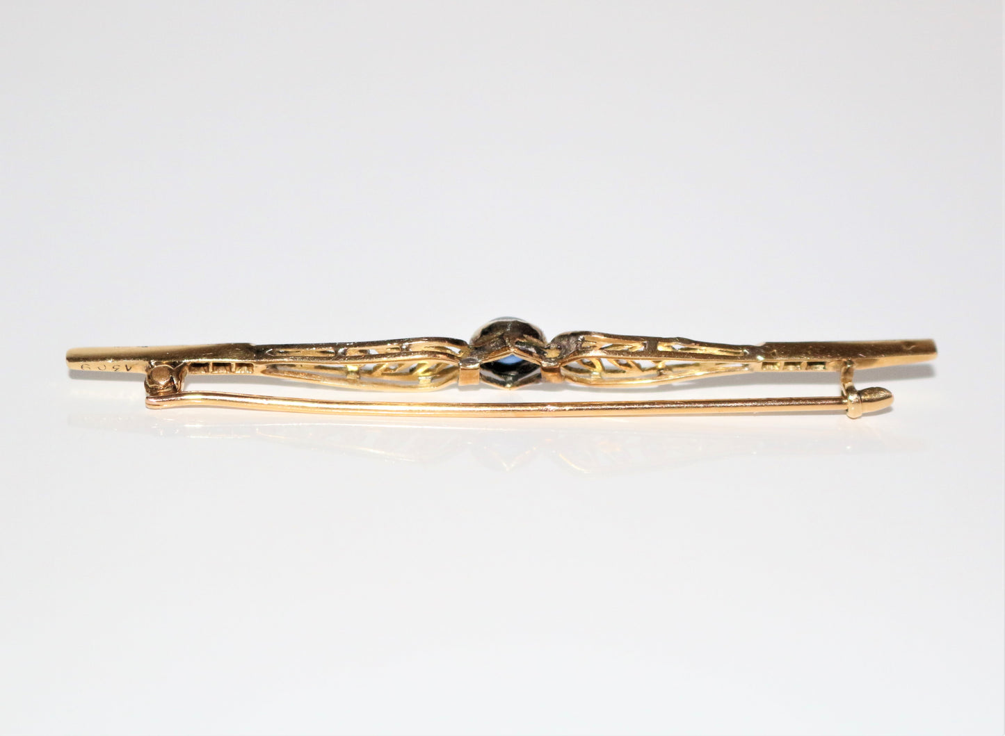 Broche-barrette 1900 Art Nouveau