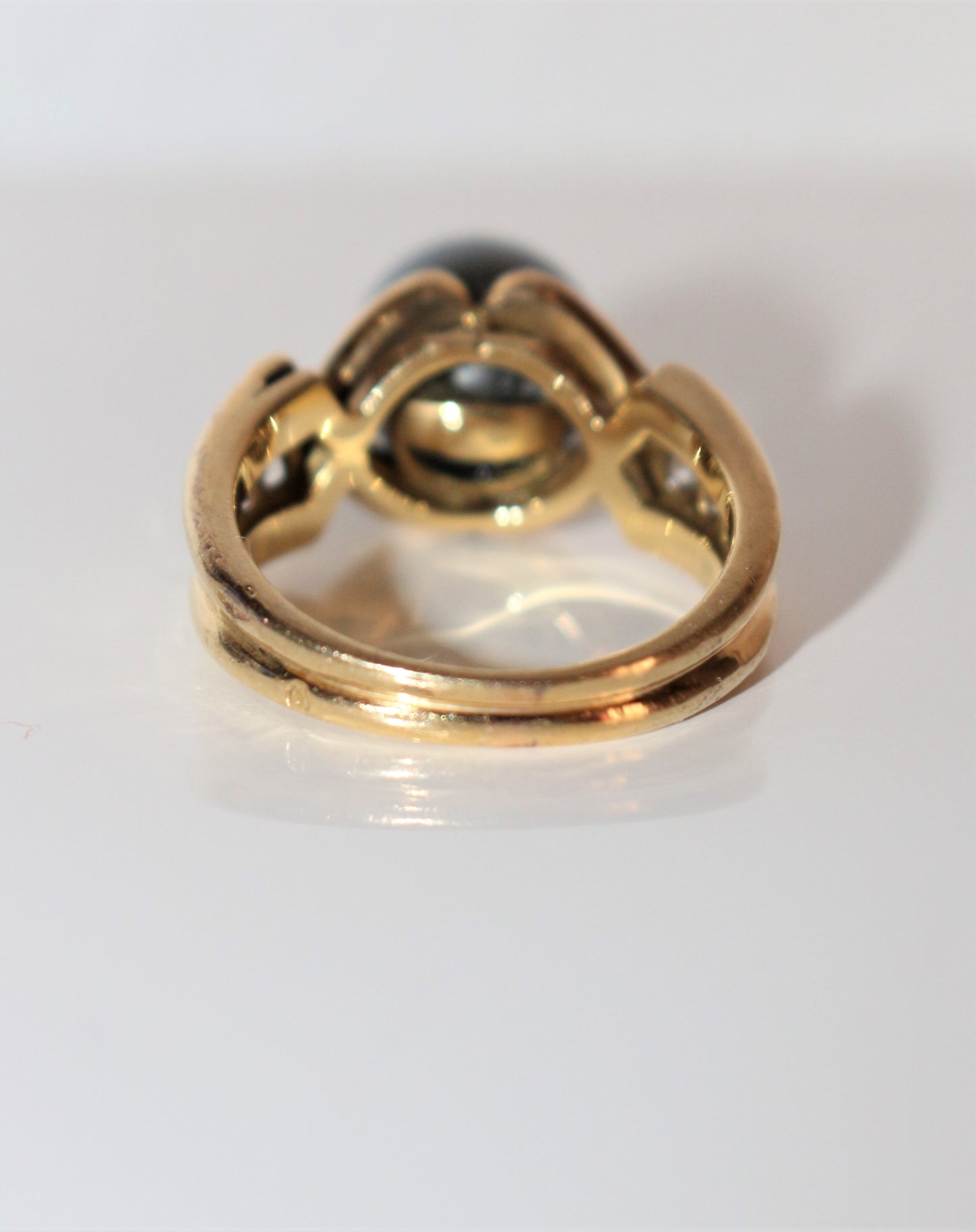 Bague Perle De Tahiti Et Diamants