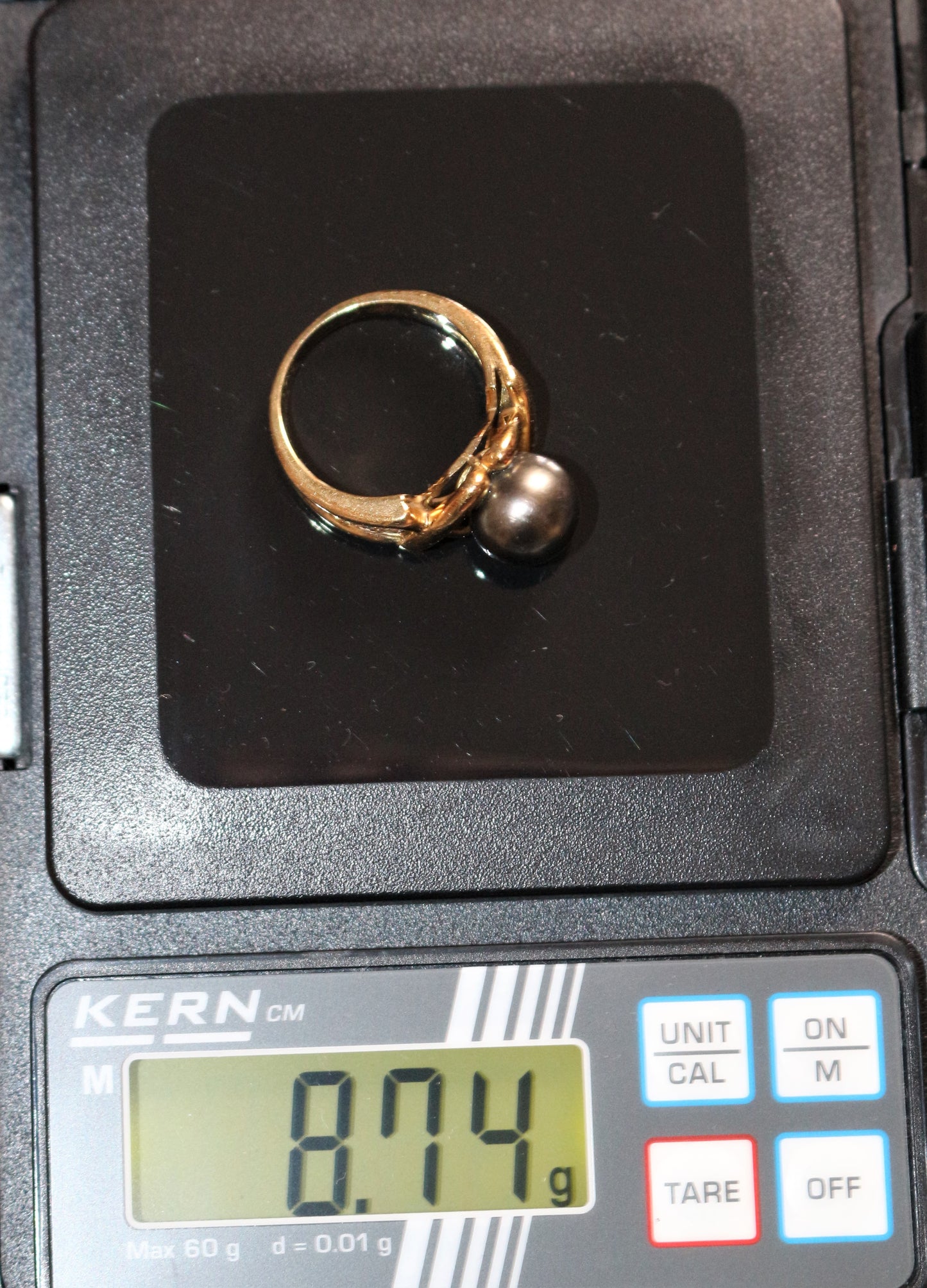 Bague Perle De Tahiti Et Diamants