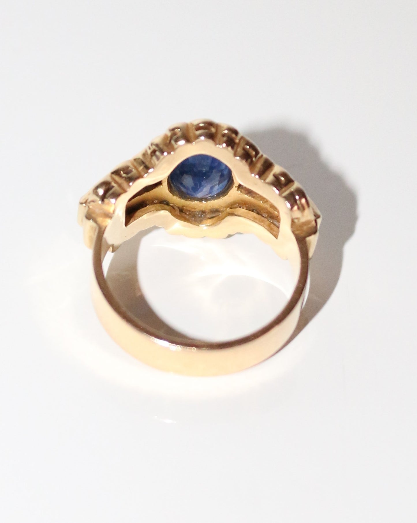 Bague Saphirs Et Diamants
