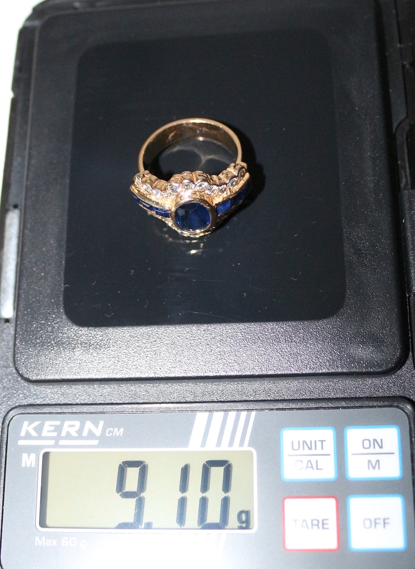 Bague Saphirs Et Diamants
