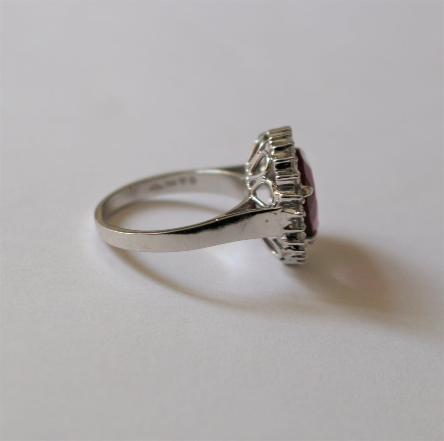 Bague Rubellite & Diamants
