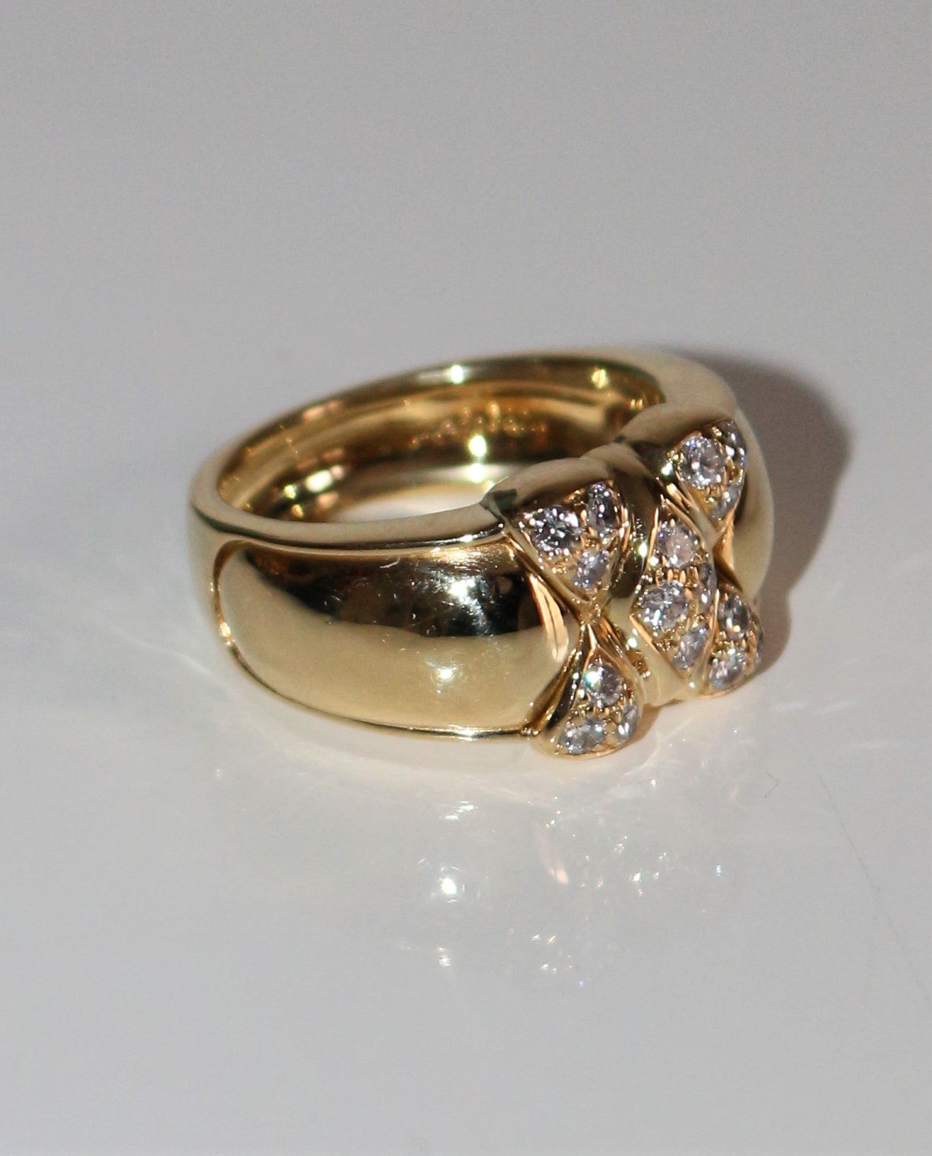 Mauboussin Bague Arlequin Or Et Diamants Vintage