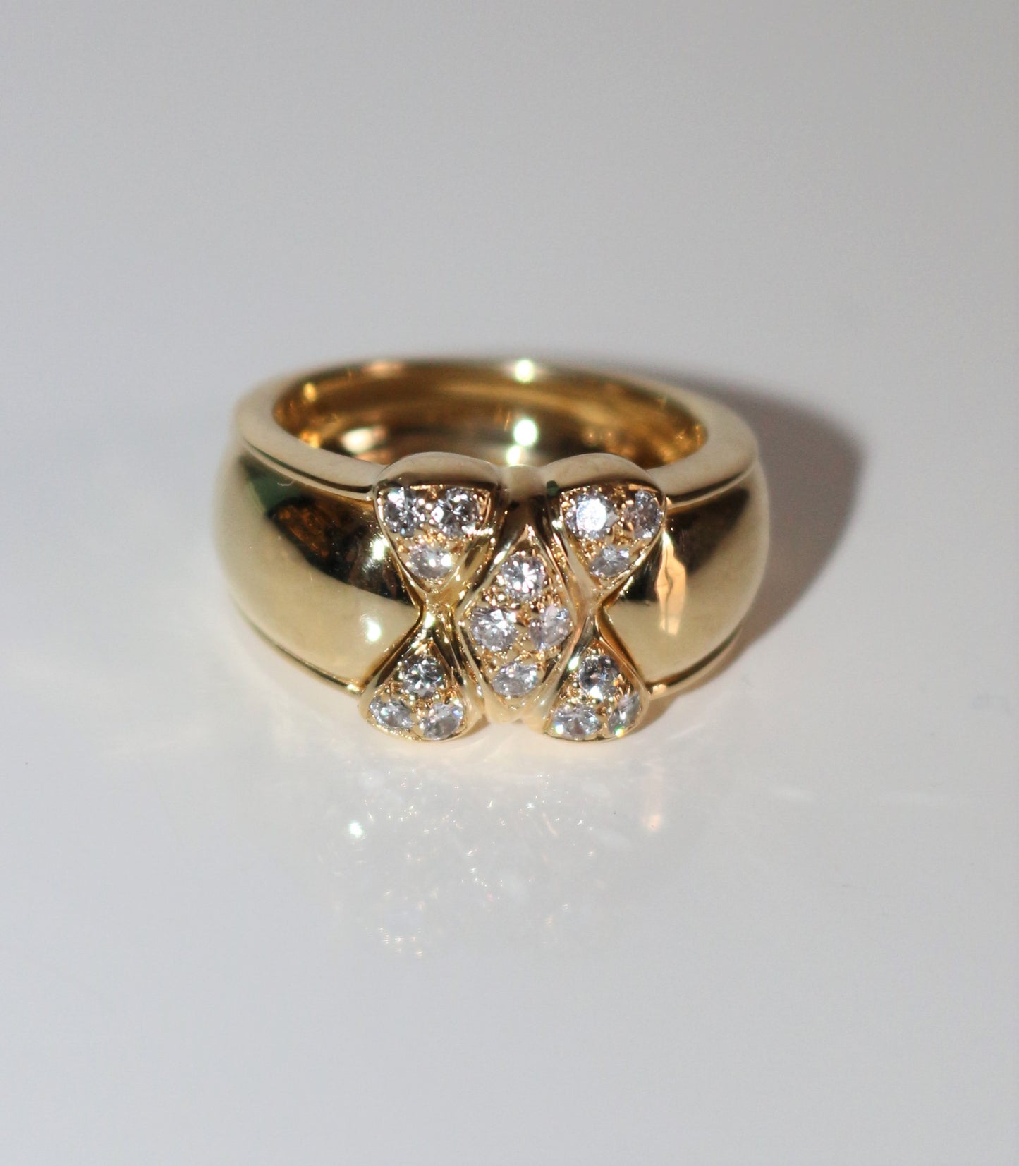 Mauboussin Bague Arlequin Or Et Diamants Vintage
