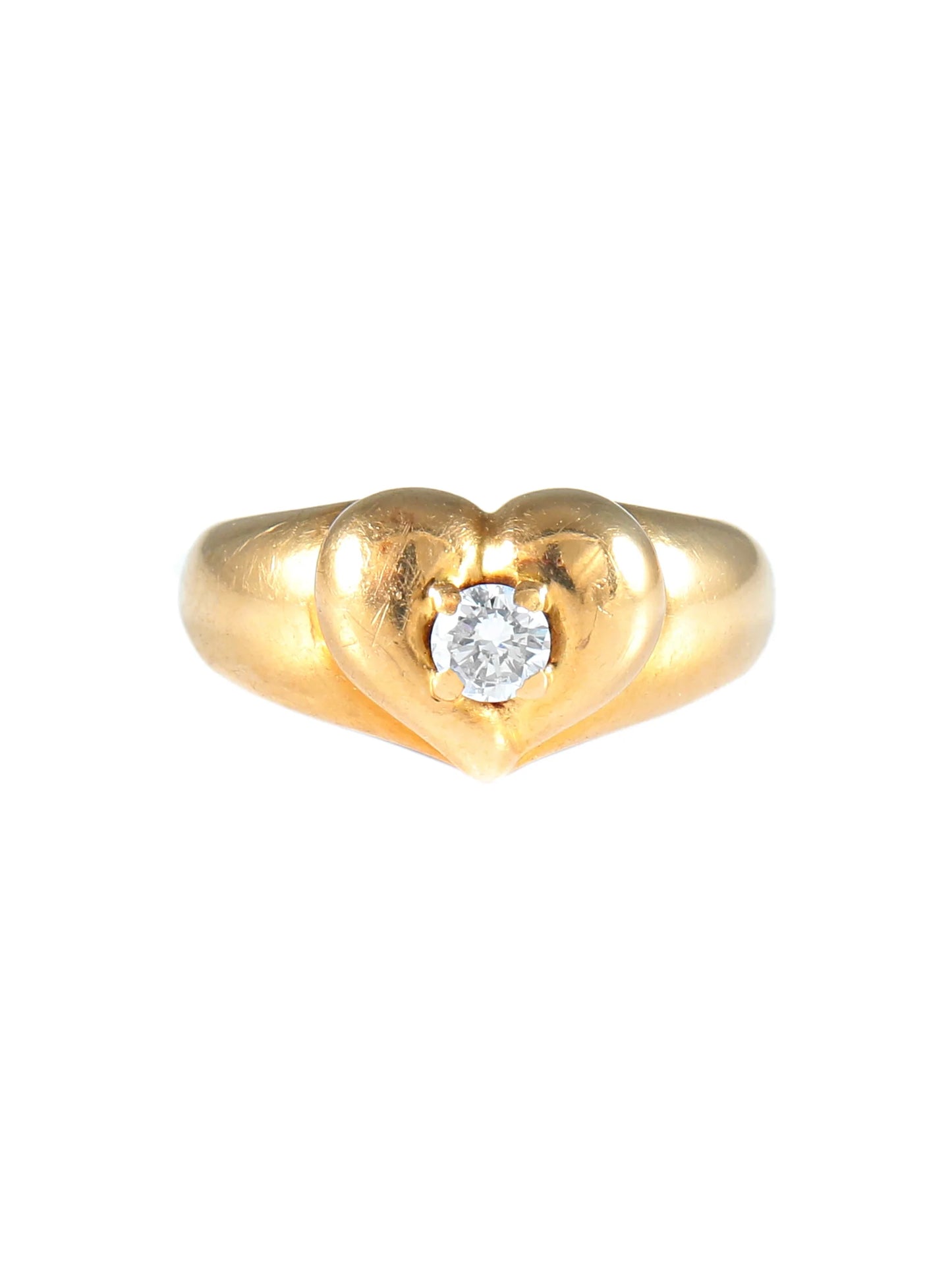 Van Cleef And Arpels Bague Coeur Diamant