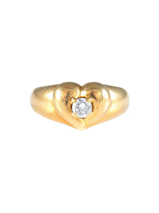 Van Cleef And Arpels Bague Coeur Diamant