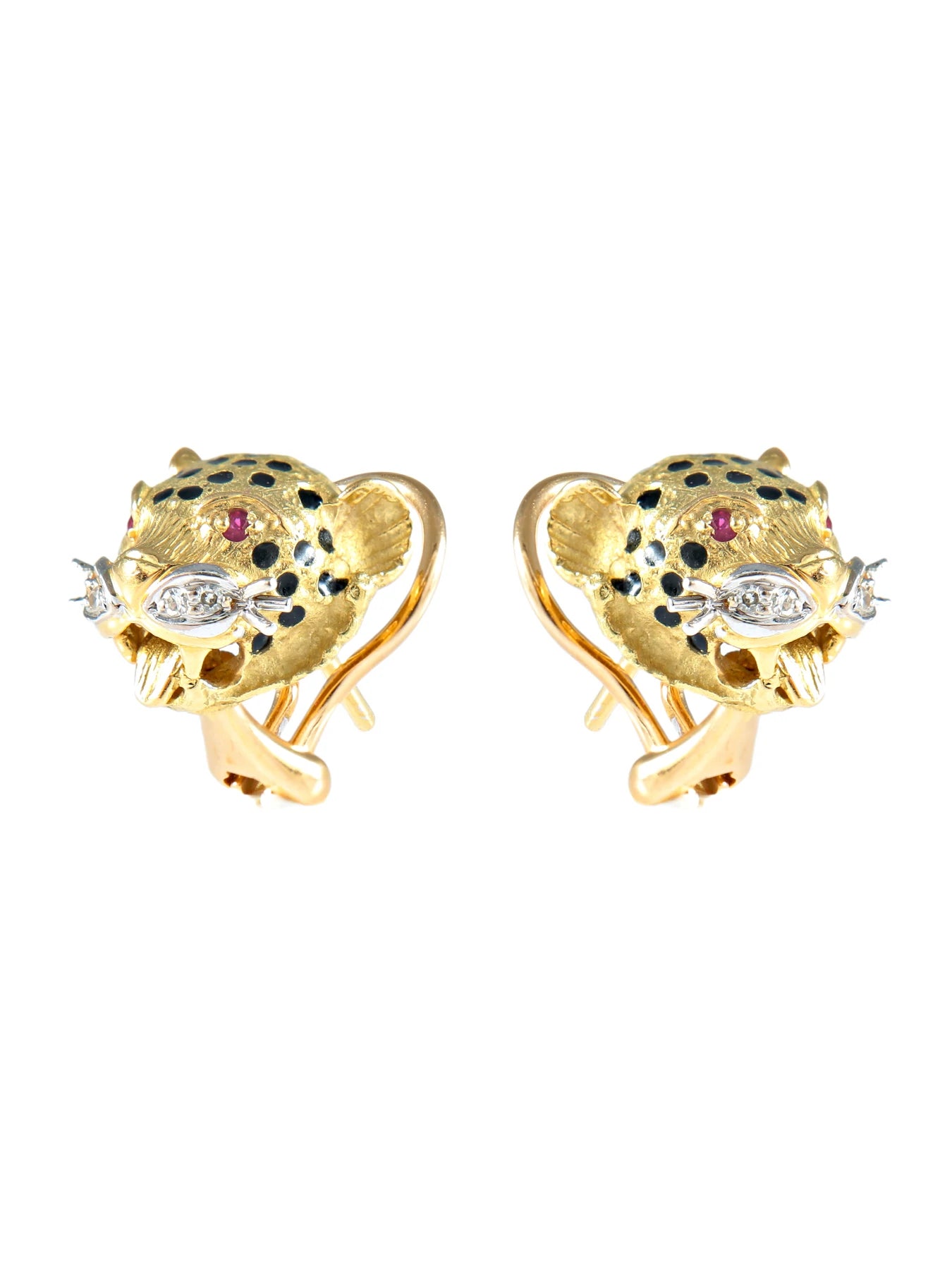 Panther earrings