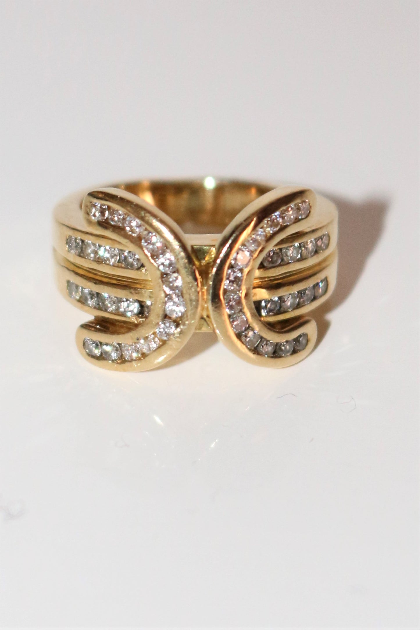 Bague Double C