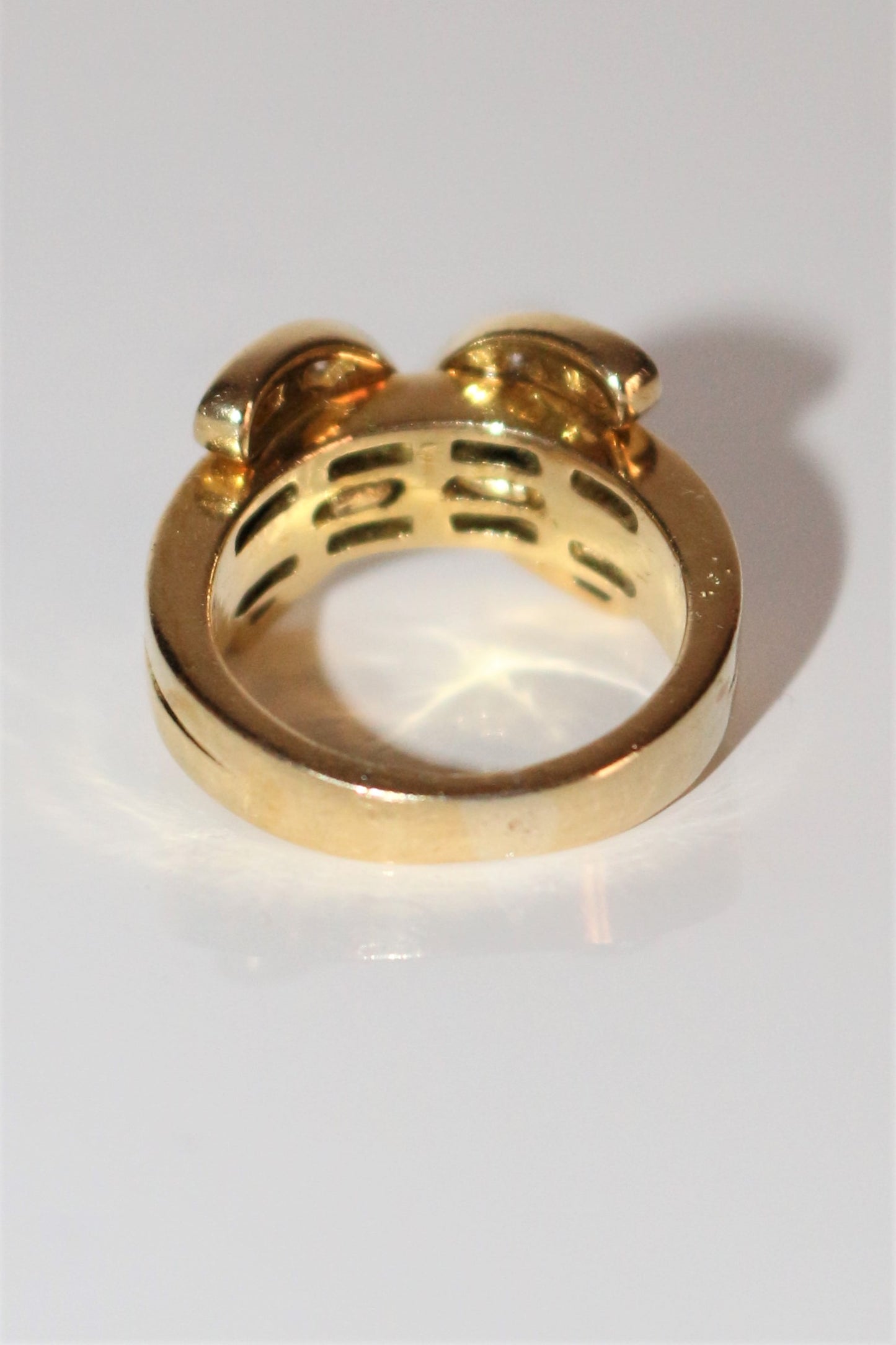 Bague Double C